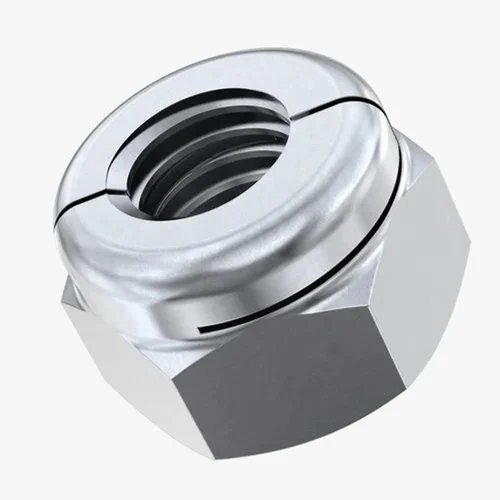 सिल्वर एसएस सेल्फ लॉकिंग नट