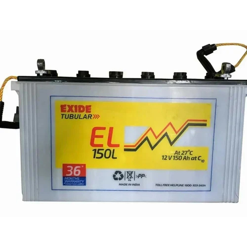 150 Ah Exide इन्वर्टर बैटरी