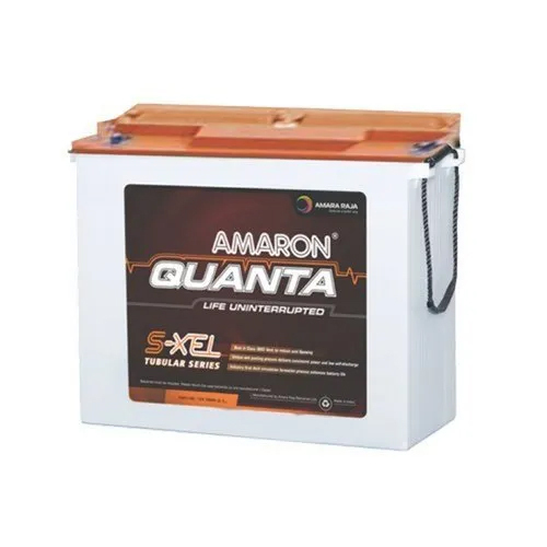Amaron C10 150Ah Quanta Tubular Battery - 12V, Deep Discharge Protection, 2-Hour Backup Time, 4-Year Warranty, Sealed Design, 1 Handle