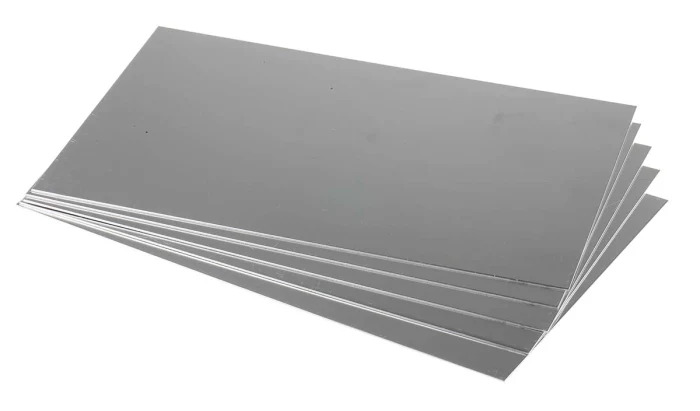 2mm Aluminium Sheet - Color: Silver