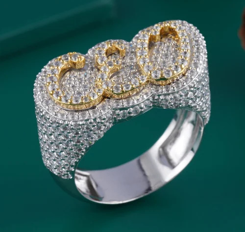 Gold Diamond Ring - 10kt Gold 11.30 Gm Weight Round Lab-grown Diamond Vvs Clarity | Luxury Engagement Wedding Partyware