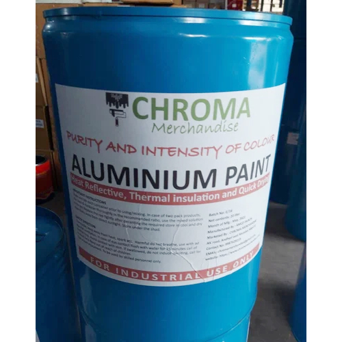 Liquid Aluminium Silver Paint