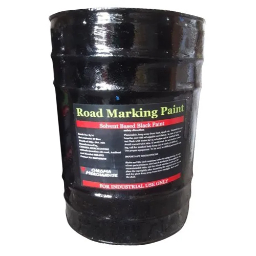 Road Marking Paint Application: Concrete