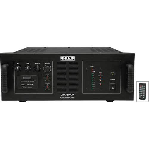 डिजिटल प्लेयर के साथ ब्लैक Uba 800dp Dj और Pa पावर एम्पलीफायर