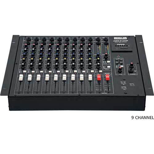 डिजिटल प्लेयर के साथ ब्लैक Amx 912Dp Pa मिक्सर