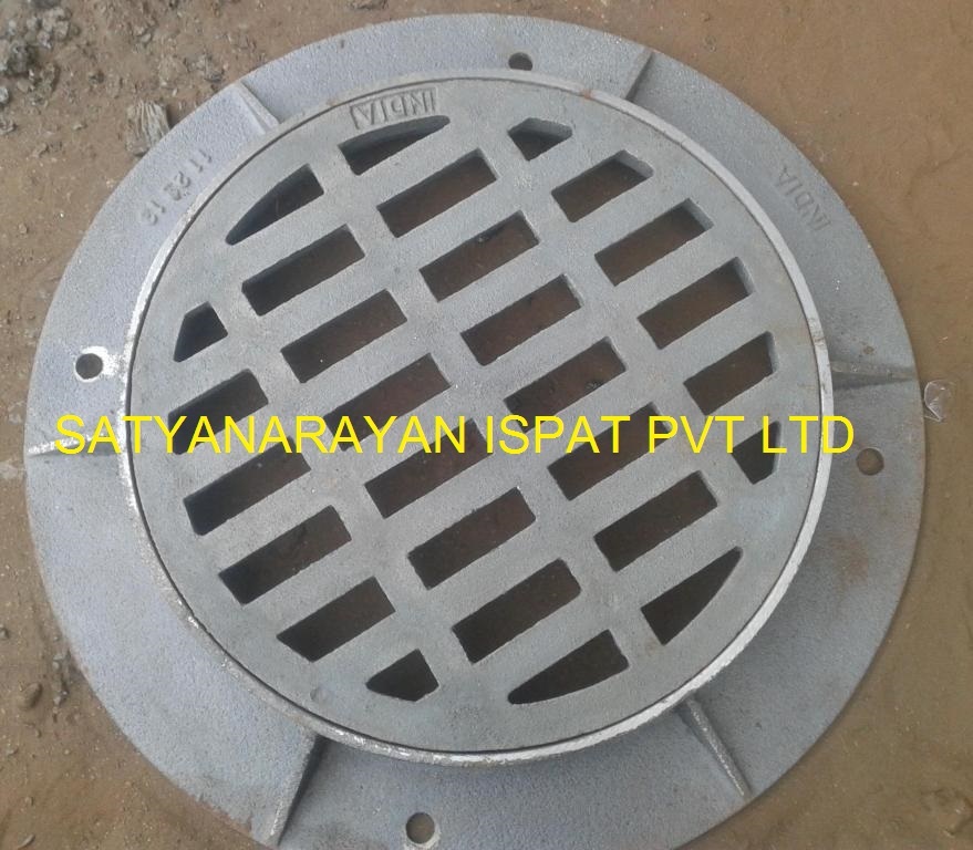 Curb Inlet Frames Grates And Back Plate - Color: Black