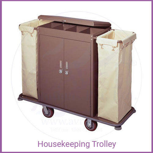 Housekeeping Trolley - Color: Grey
