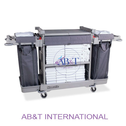 Housekeeping Trolley - Color: Grey