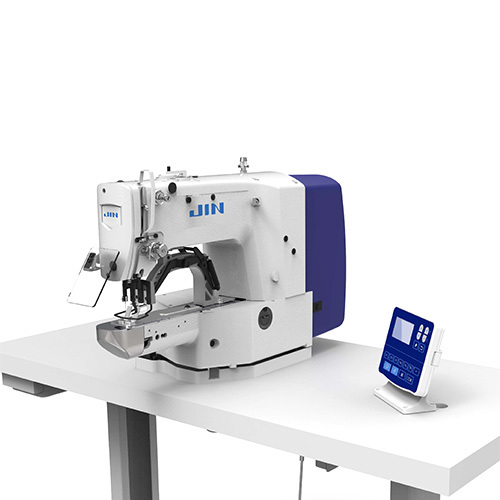 स्लिवर इलेक्ट्रॉनिक बार ट्रैकिंग बटन स्टिच सिलाई मशीन