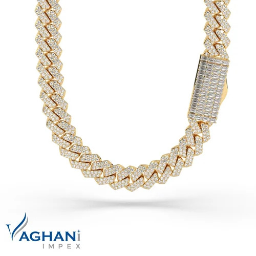 Diamond Cuban Link Gold Chain