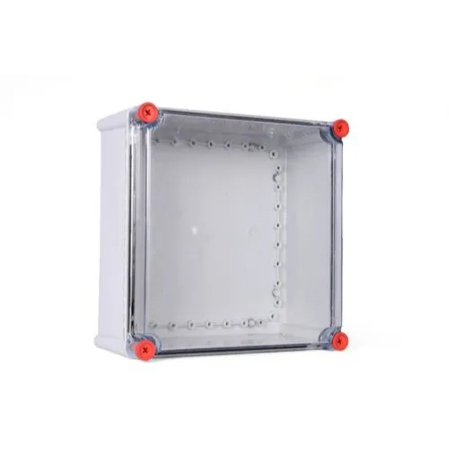 Grey-Transparent 280X280X130 Mm Abs Enclosure
