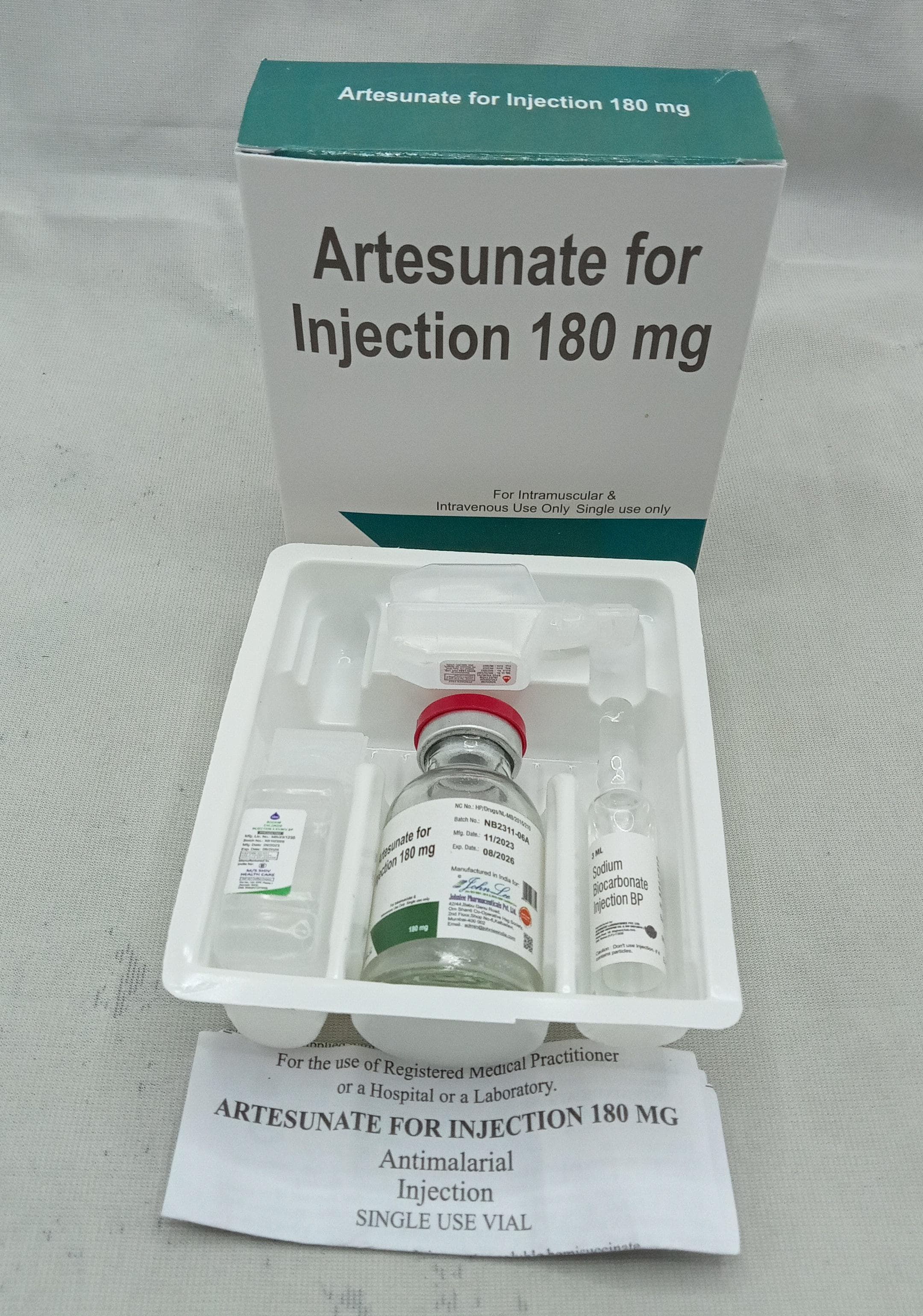 Liquid Artesunate Injection 120 Mg