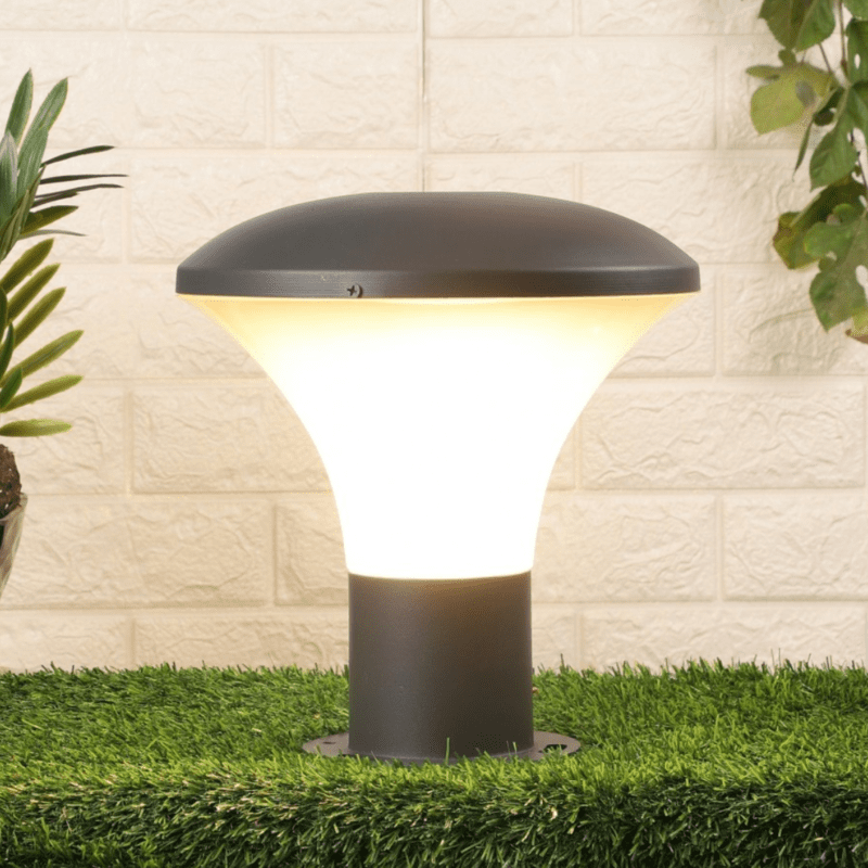 Led Gate Light Victor - 10w (Cw) - Color: Black