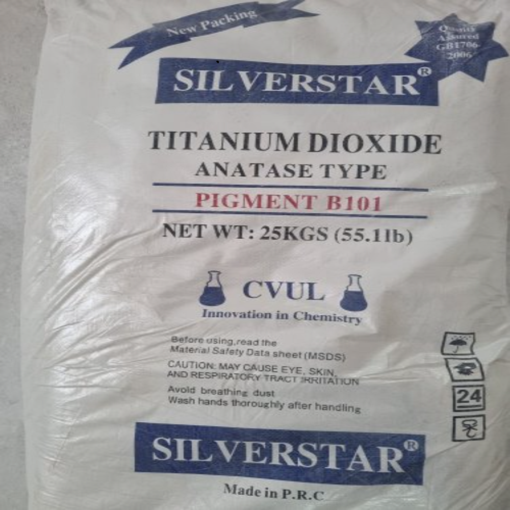 Silver Star Titanium Dioxide B101 - Ultra-fine White Powder, Non-toxic, Chemically Stable With Superior Whiteness And Gloss