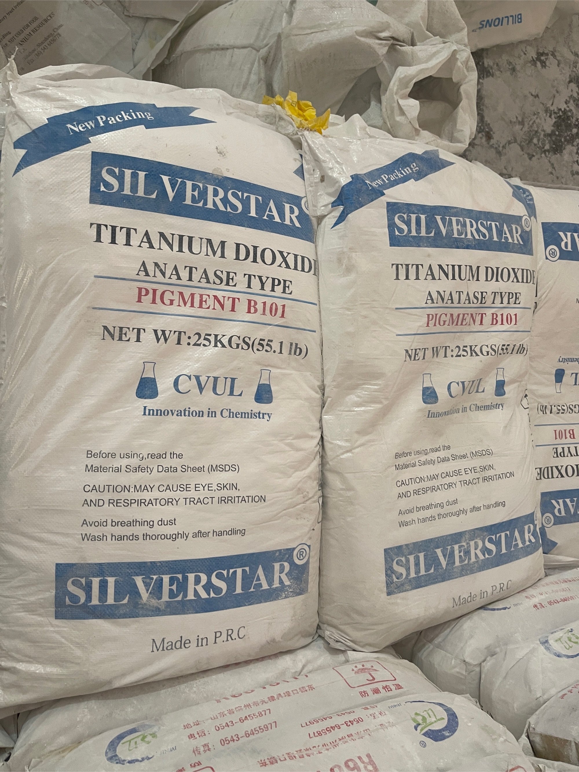 Silver Star Titanium Dioxide B101 - Ultra-fine White Powder, Non-toxic, Chemically Stable With Superior Whiteness And Gloss