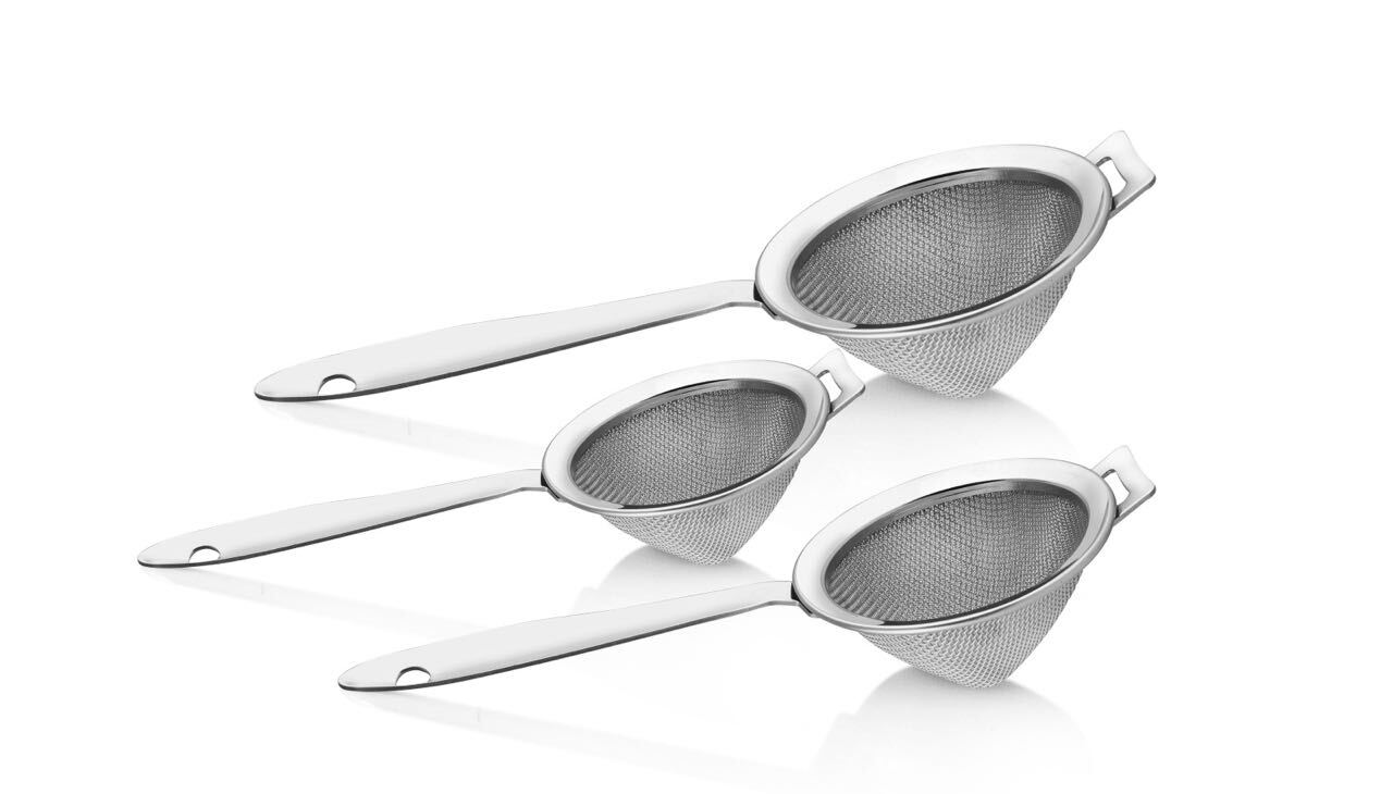Espresso Sheet Handle Tea Strainer Length: 9.5 Centimeter (Cm)