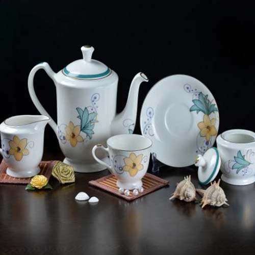 Ceramic Tea Set 43 - Elegant Ceramic, Multiple Pieces For Tea Service, Assorted Cultural Designs, Perfect For Traditional And Modern Settings