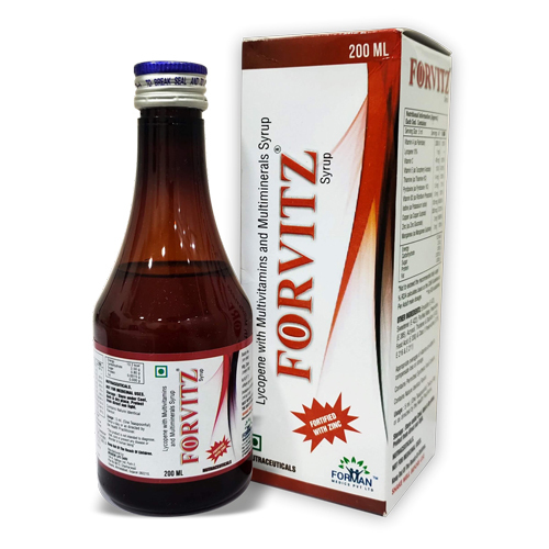 200ml लाइकोपीन विद मल्टीविटामिन्स और मल्टीमिनरल्स सिरप