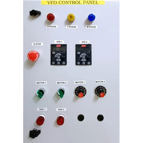 Electric Control Panel For Vfd - Base Material: Mild Steel