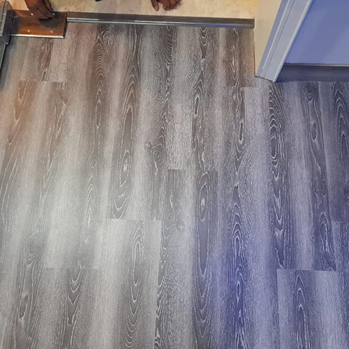 Spc Wooden Flooring - Eco-friendly Wood Material, Customized Sizes , Polished Finish With Various Color Options