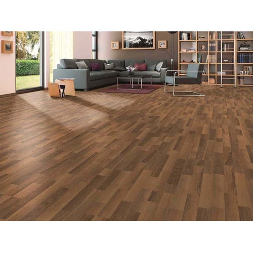Spc Wooden Flooring - Eco-friendly Wood Material, Customized Sizes , Polished Finish With Various Color Options
