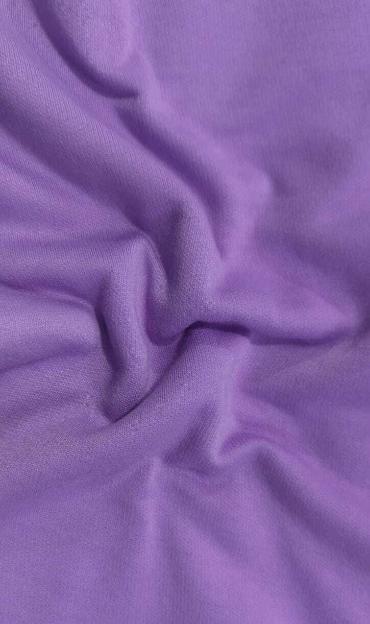Fleece Fabric - Gsm 200-250, Width 44-45", Color Gray | Ideal For Hoodies And Jackets, Plain Texture, All Sizes Available