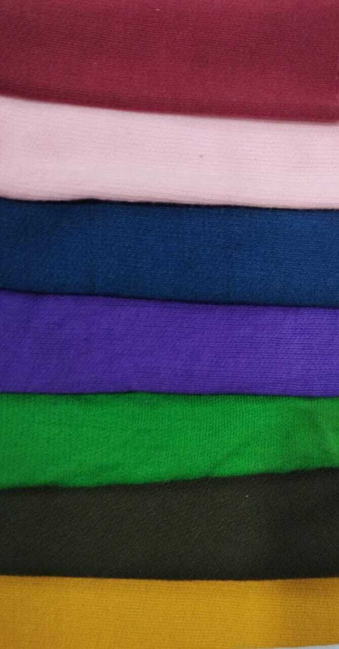 Fleece Fabric - Gsm 200-250, Width 44-45", Color Gray | Ideal For Hoodies And Jackets, Plain Texture, All Sizes Available