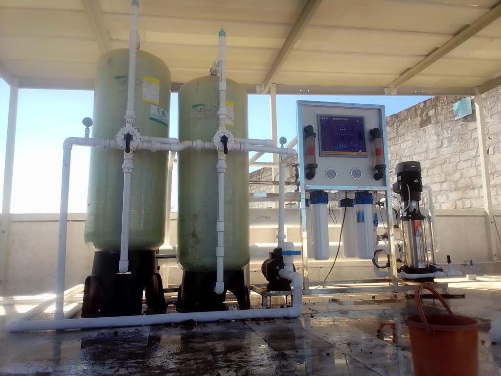 5000 Lph Industrial Ro Plants - Automatic Grade: Semi Automatic