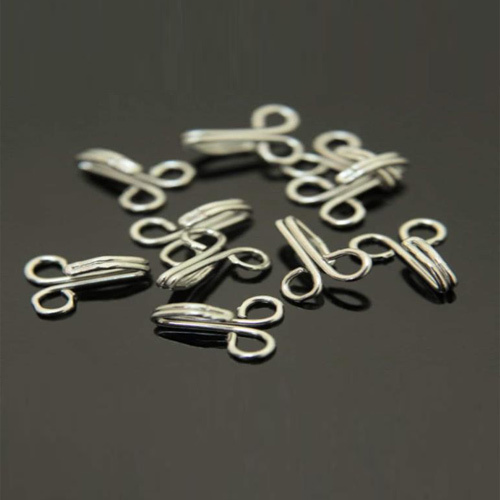 Silver Stainless Steel Dress Hook