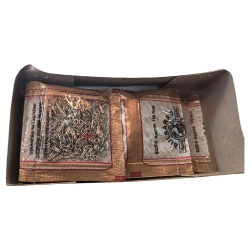 Brass Dress Hook - Color: Silver