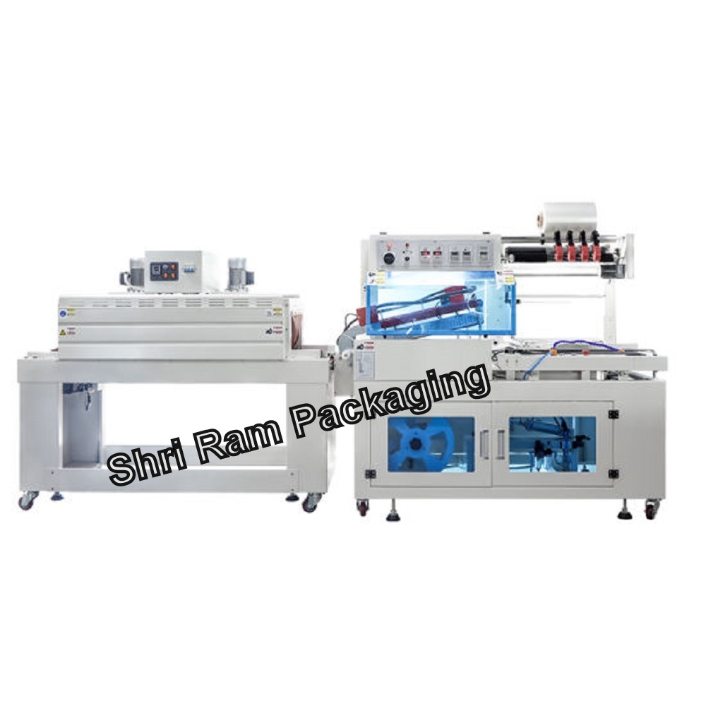 Cream Hualian Bsf-5640lg Automatic L Sealer Machine With Shrink Tunnel