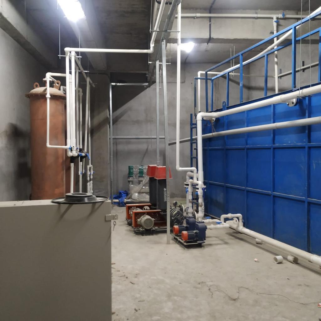 Effluent Treatment Tank Application: Commercial