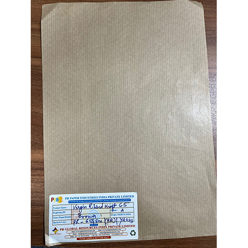 MG Sack Craft Paper - 100% Virgin Fiber, Customized Size , Single-Sided Coating with Ribbed Texture and High Durability Features