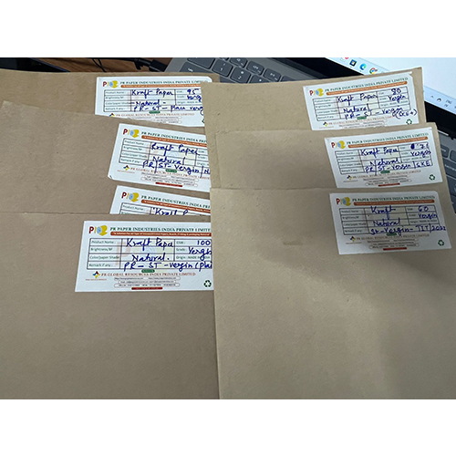 High Strength Craft Paper - Mixed Pulp, Customized Size, Eco-friendly Single Side Coating | High Tear Resistance, Durable Quality, Recycled Material