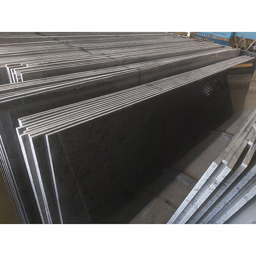 Rectangular Tiger Black Granite Slabs Application: Commercial