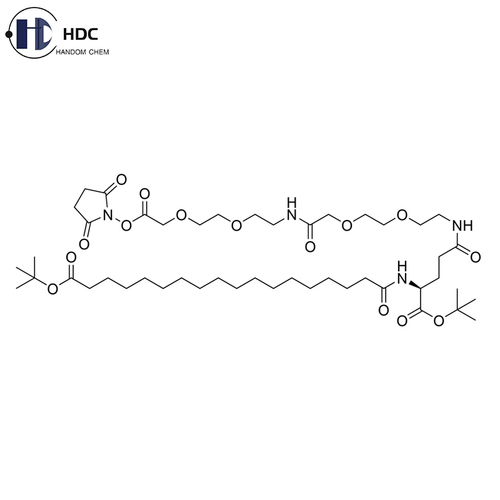 Semaglutide मध्यवर्ती tBuO-Ste-Glu(AEEA-AEEA-OSu)-OtBu