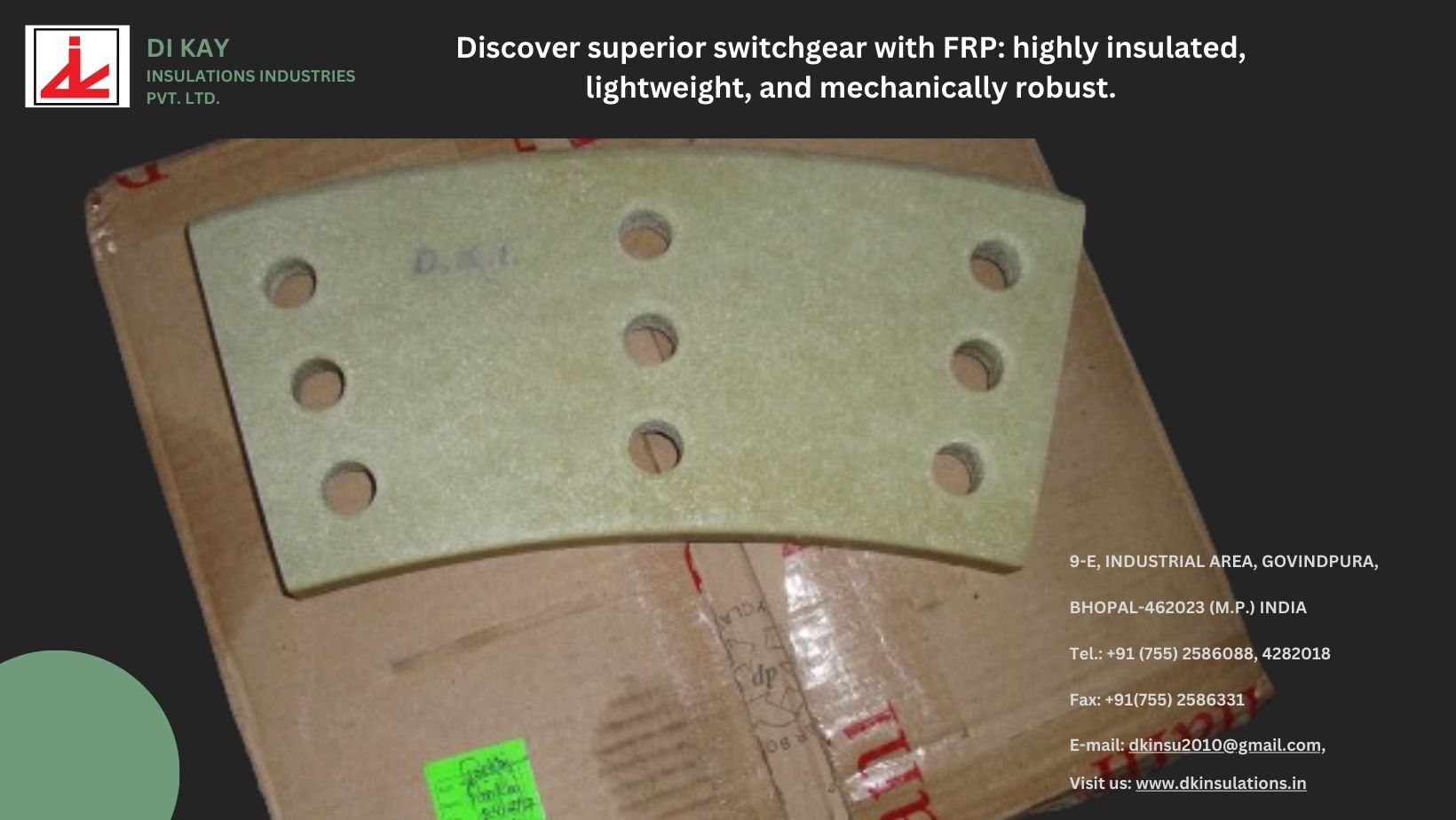 Guardfiber - Frp Composite Material (Epoxy & Polyester) , Lightweight Design For Enhanced Insulation And Superior Mechanical Strength