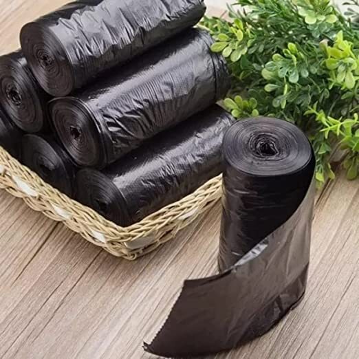 Garbage Bags 17 X 19 - Bio-degradable Plastic | Naturally Decomposes In Environment, Reduces Tensile Strength Over Time