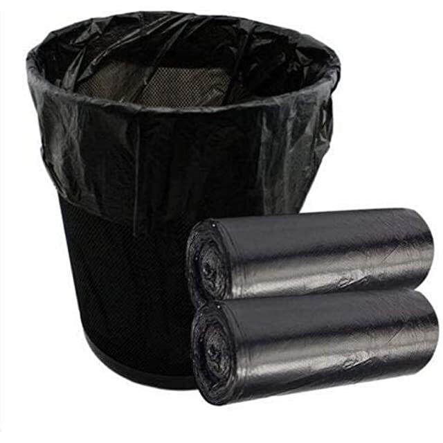 Garbage Bags - Opaque Black, 7 Kg Capacity | Strong For Indoor & Outdoor Use, Zero Leakage, Perfect For All Waste Types