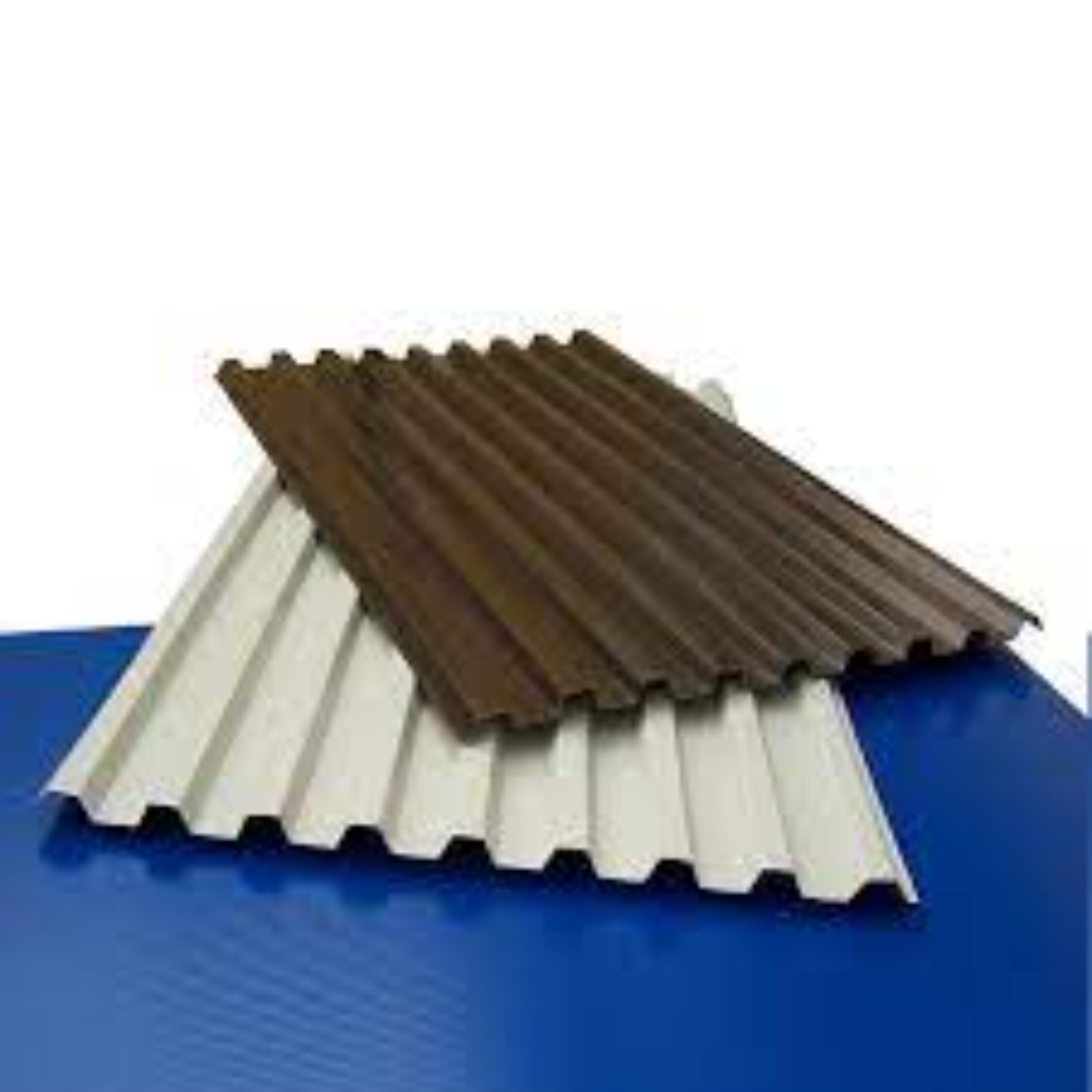 Hi Rib Profile Sheet - Aluminum, 0.60 Mm , Color Coated | Lightweight, Easy Installation, Corrosion Resistant, Leak-proof, Weather Tightness
