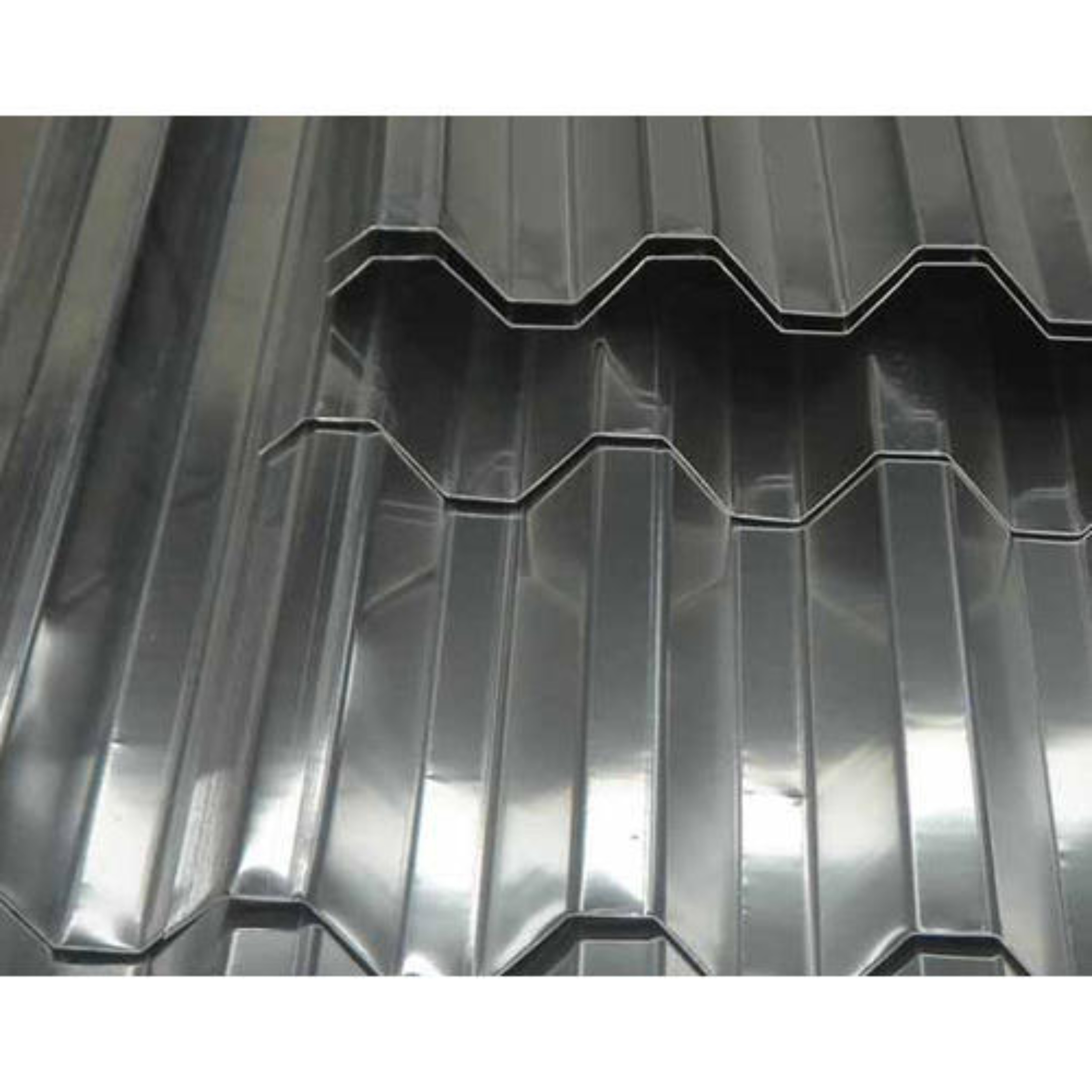Hi Rib Profile Sheet - Aluminum, 0.60 Mm , Color Coated | Lightweight, Easy Installation, Corrosion Resistant, Leak-proof, Weather Tightness