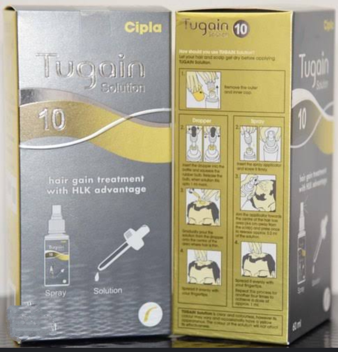 Hair Treatment Products Tugain 10% Solution 60 Ml