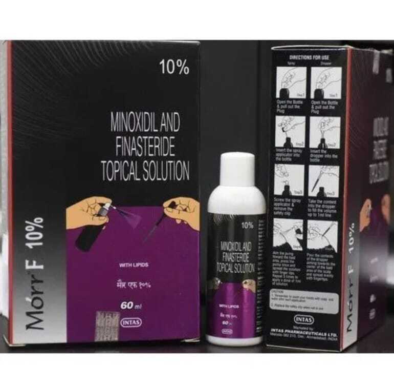 Hair Treatment Products 10 Percent Minoxidil And Finasteride Topical Solution