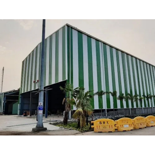 माइल्ड स्टील शेड फेब्रिकेशन सेवाएं