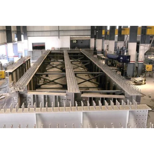 Industrial Fabrication Service - Mild Steel, Paint Coated Finish | Customizable Dimensions, High Load Capacity, Structural Design