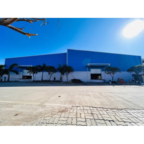 Commercial Pre Engineered Building Structure - Steel Material, Customisable Dimensions, Insulated Steel Roof | Durable Design For Warehouses & Workshops, Lifespan Up To 20 Years