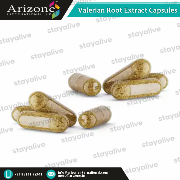 Valerian Root Extract Capsules Age Group: For Adults