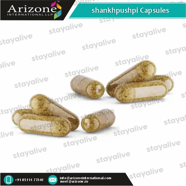 Shankhpushpi Capsules Age Group: For Adults