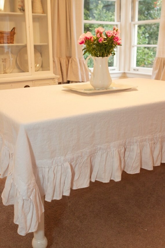 Simple Table Cover - Polyester, 6 Ft Size | Elegant 2-in-1 Fitted Tablecloth & Skirt, Wrinkle Resistant, Easy Installation, Reusable