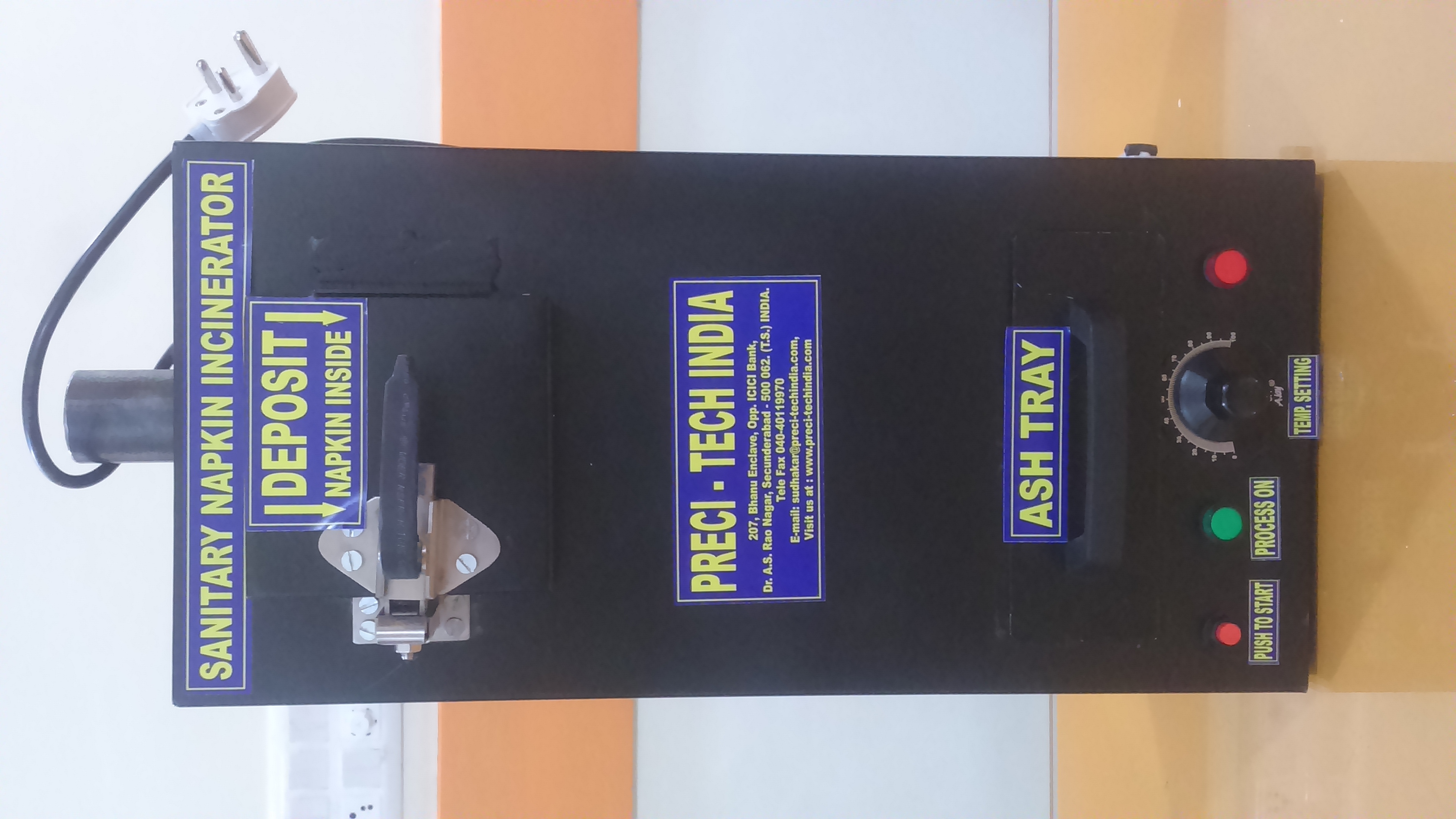 Napbin Sanitary Napkin Incinerator